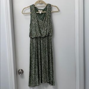 Like New Loft Patterned Dress